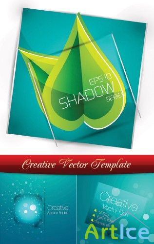 Creative vector template |    