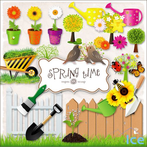 Scrap-kit - Spring Time #1