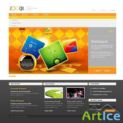 Zoocm Website Template