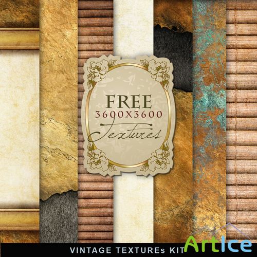 Textures - Old Vintage Backgrounds #31