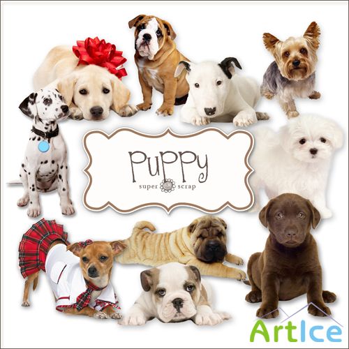 Scrap-kit - Puppy