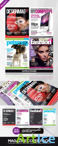 Magazine Cover Templates - GraphicRiver