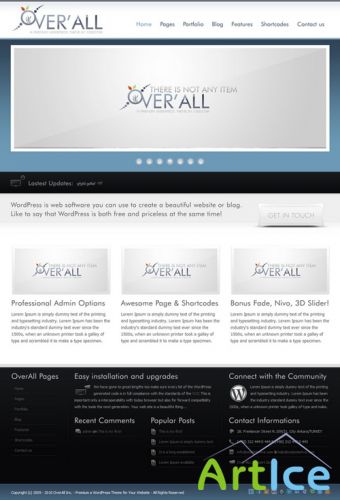 OverALL v1.3 - ThemeForest Premium WordPress Theme