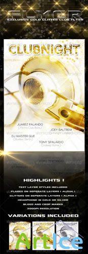 Golden House Party - GraphicRiver