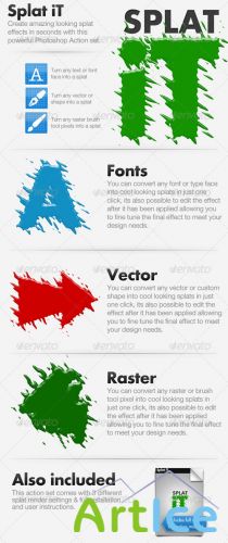 GraphicRiver Splat iT - Give Your Work The Splat Effect!