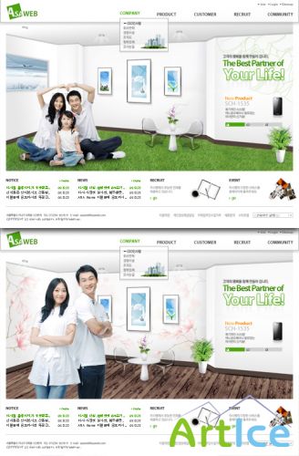 Web Templates technology products sale