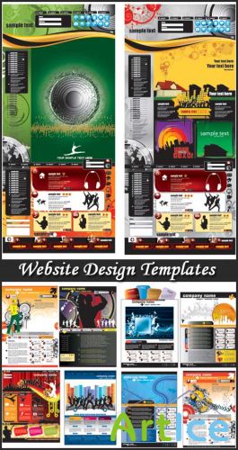 Website Design Templates - Stock Vectors