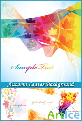 Autumn Leaves Background - Stock Vectors