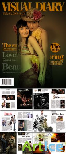 Fashion magazine - Photo Templates