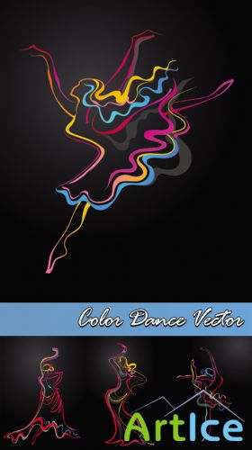 Color Dance Vector