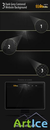 3 Dark backgrounds - GraphicRiver