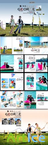 PSD Photo Templates - Drunk Love Series