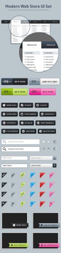 Modern web store ui set-1