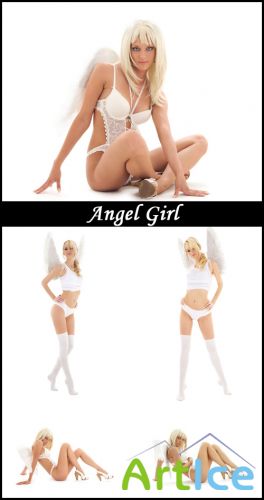 Angel Girl - Stock Photos