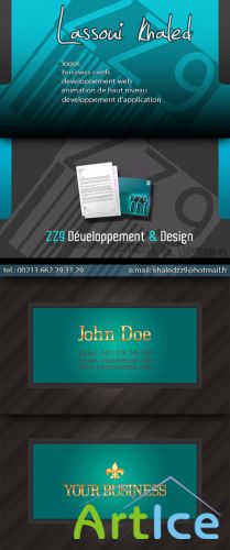 2 Business cards for your business