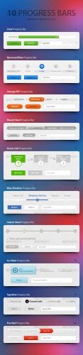 Progress Trackers - GraphicRiver