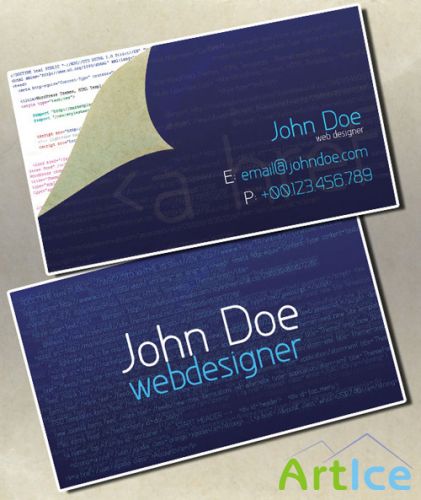 Business card for web designers - GraphicRiver