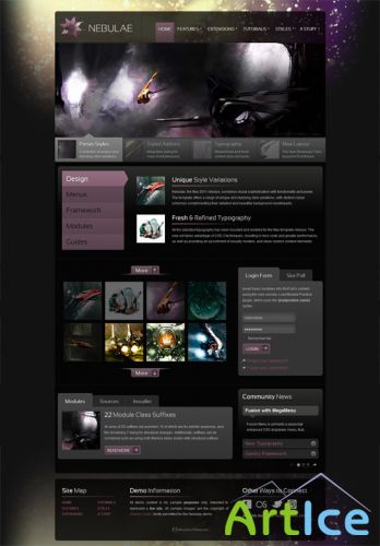 RT Nebulae - May 2011 Joomla Template