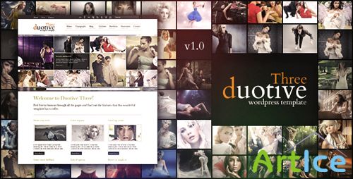 Duotive Three - Complete Wordpress Template v1.1 UPDATED 18042011 for Wordpress RETAiL