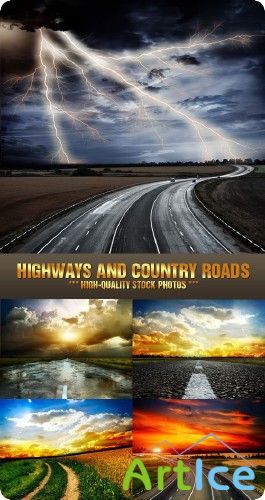 Stock Photo - Highways and Country Roads |   