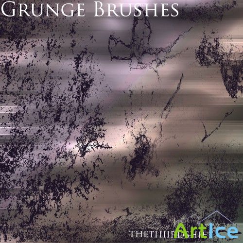 9 Grunge Brushes Pack