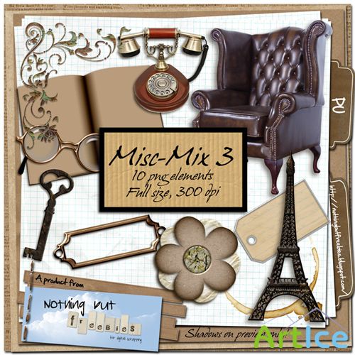 Scrap-kit - Misc-Mix 03