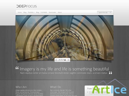 ElegantThemes DeepFocus Theme v 2. 6 April