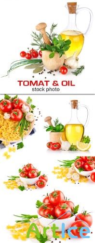 Stock photo - Tomat & oil |   