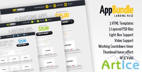 ThemeForest - App Bundle - Landing Page - RiP