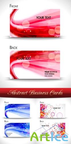 Abstract Business Cards |   