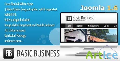 Basic Business - Thivtr Joomla 1.6 Template