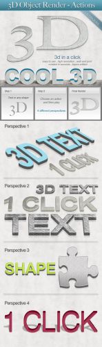 GraphicRiver  3D Object Render