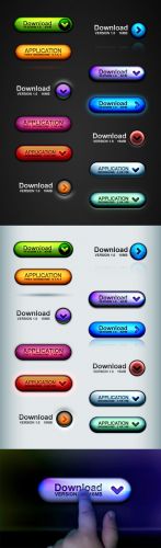 Web 2.0 button set pro - GraphicRiver