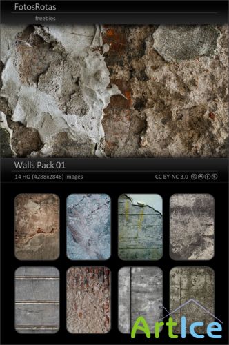 Walls HQ Textures Pack 01