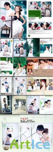 Wedding Photo Templates - We were married Rights