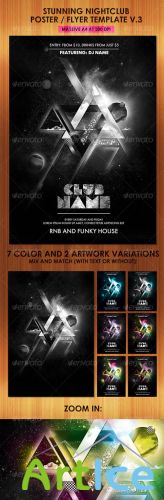 Stunning Nightclub Poster Flyer Template - GraphicRiver