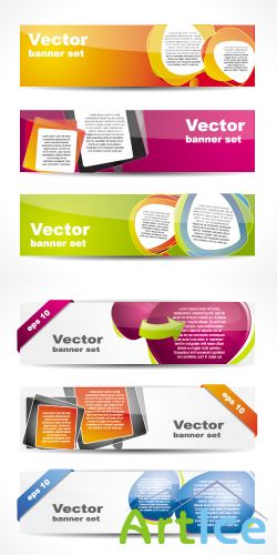 Web Banners Vector