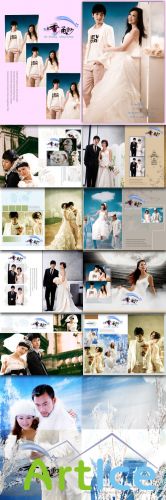 Wedding Photo Templates - Fragrance surging