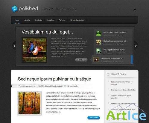 Polished Premium WordPress Theme nulled