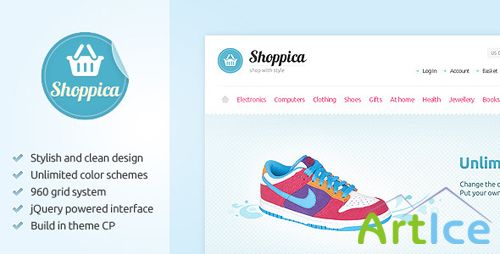 Themeforest Shoppica  Premium Open Cart Theme v 1.0.4