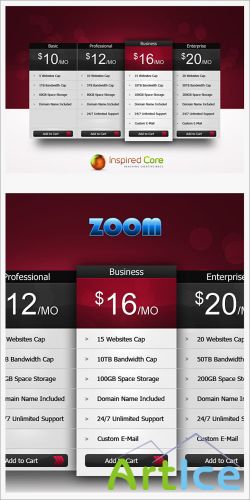 Pricing Table Template