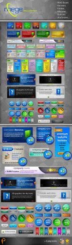 GraphicRiver - Mega Web 2.0 Elements