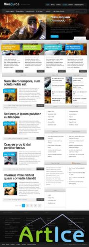 The Source premium WordPress Theme