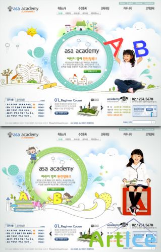 ASA Early Childhood Education web templates