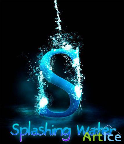 Splashing Water Brushes for Photoshop