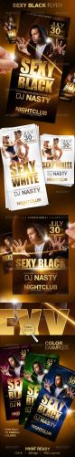 GraphicRiver - Sexy Black Party Flyer