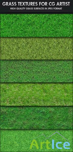 CG Artist Grass Textures Pack