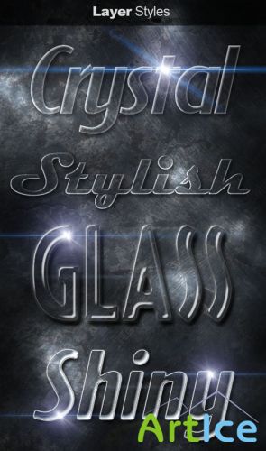 Glass Layer Styles for Photoshop