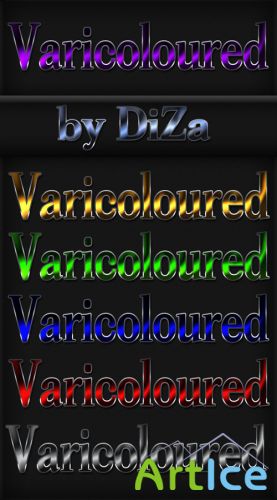 Varicoloured Styles for Photoshop