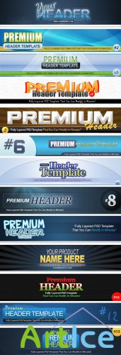 Premium Headers Pack V3